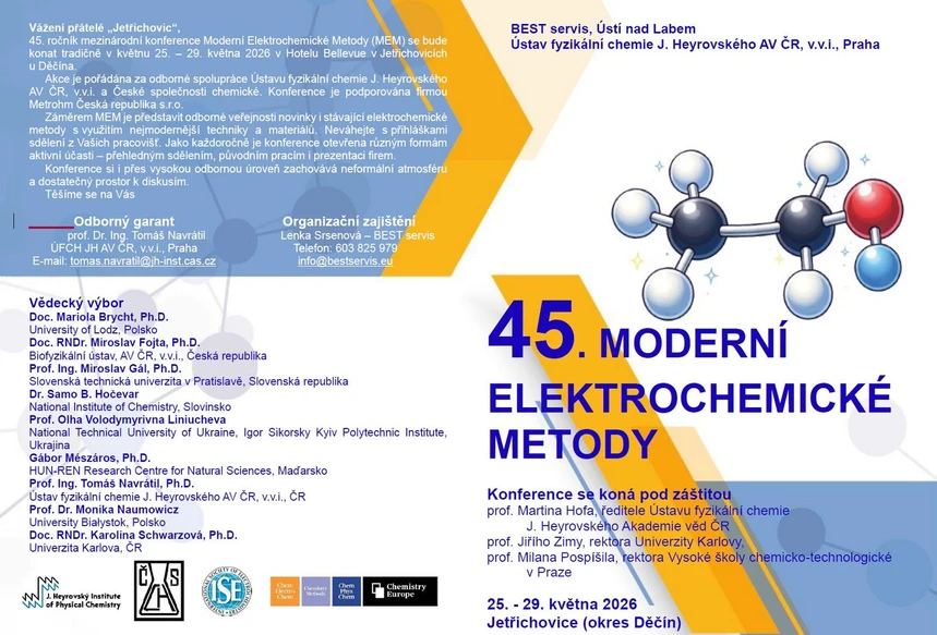 45. Moderní elektrochemické metody 