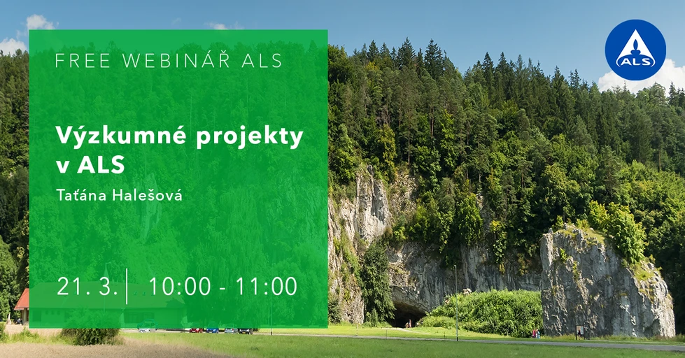 ALS Czech Republic: ALS online CZ Webinář: Výzkumné projekty v laboratořích ALS