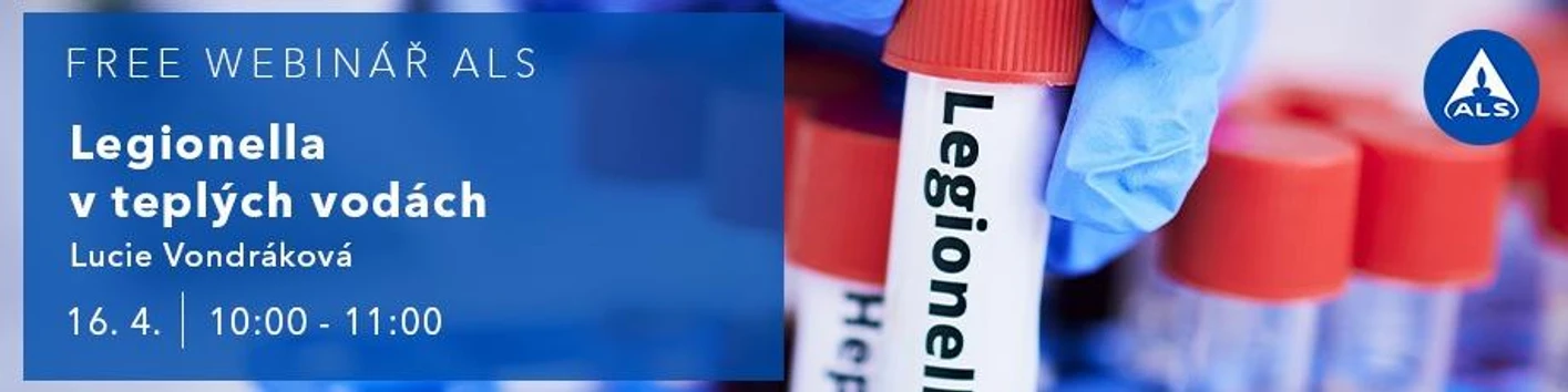 ALS Czech Republic: Legionella v teplých vodách