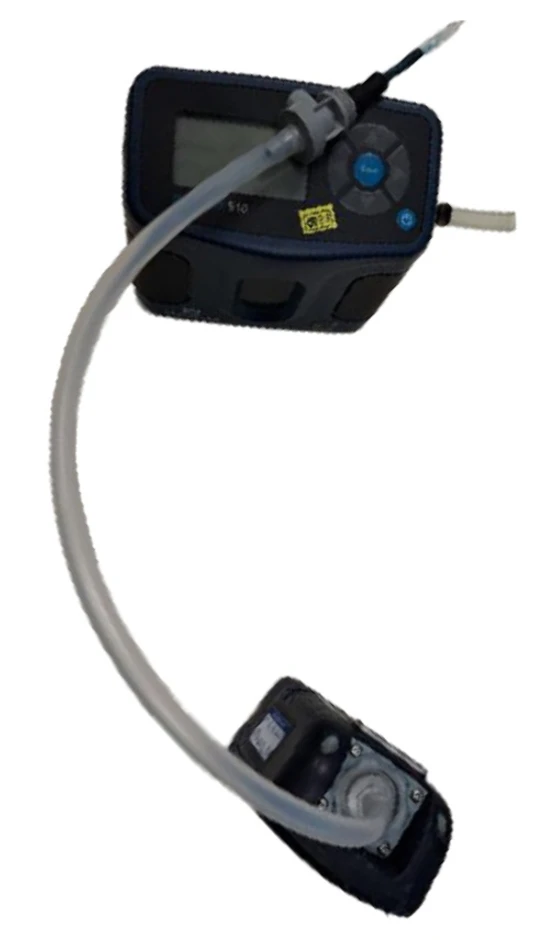 ALS Czech Republic: Obrázek 3. Vzorkovací pumpa s trubičkou