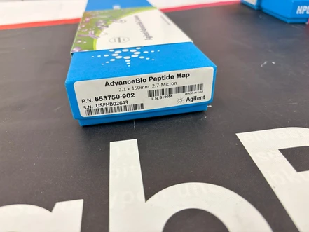 Agilent AdvanceBio Peptide Mapping 120Å, 2,1 × 150 mm, 2,7 µm HPLC kolona 653750-902 (Nové)