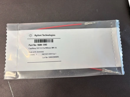 Agilent kapilára z nerezové oceli 0,12 x 280 mm SL/M4 ps/ps, 5500-1203 (Nová)