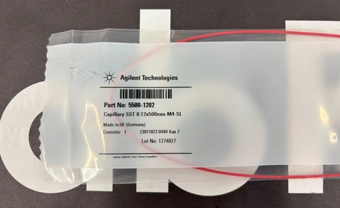 Agilent kapilára z nerezové oceli 0,12 x 500 mm M4/SL ps/ps, 5500-1202 (Nová)