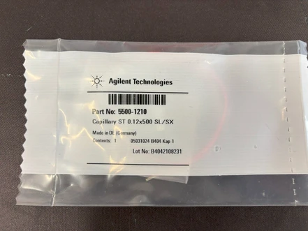 Agilent kapilára z nerezové oceli 0,12 x 500 mm SL/SX ps/ns, 5500-1210 (Nová)