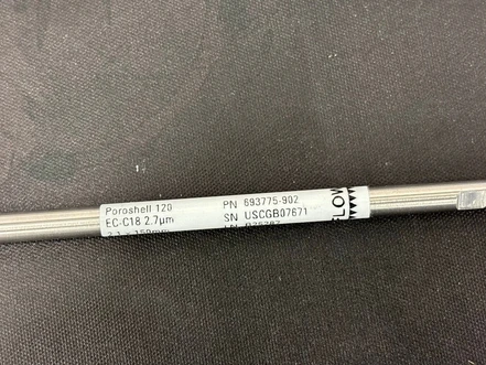 Agilent InfinityLab Poroshell 120 EC-C18, 2,1 × 150 mm, 2,7 µm HPLC kolona, 693775-902 (Testováno)