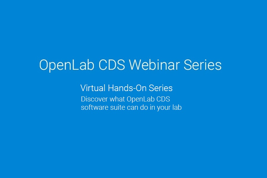 Agilent Technologies: Session 4 – OpenLab CDS for MS Data