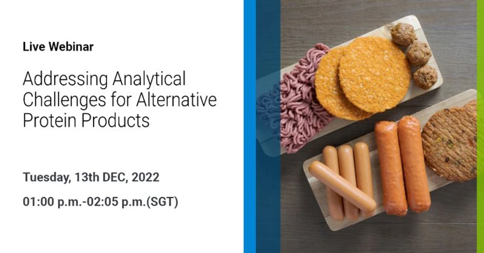 Agilent Technologies: Addressing Analytical Challenges for Alternative Protein Products