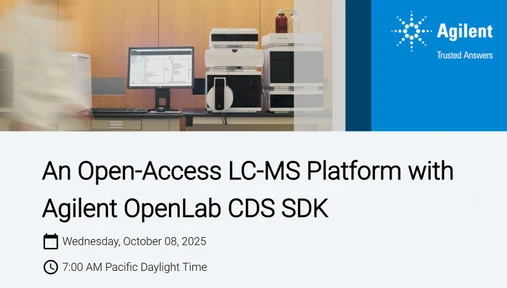 An Open-Access LC-MS Platform with Agilent OpenLab CDS SDK