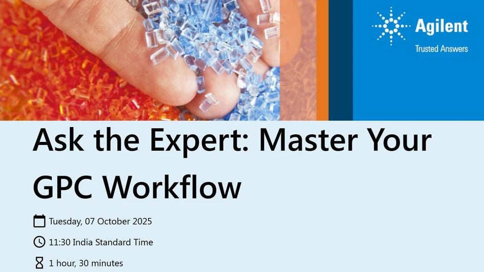 Agilent Technologies: Ask the Expert: Master Your GPC Workflow