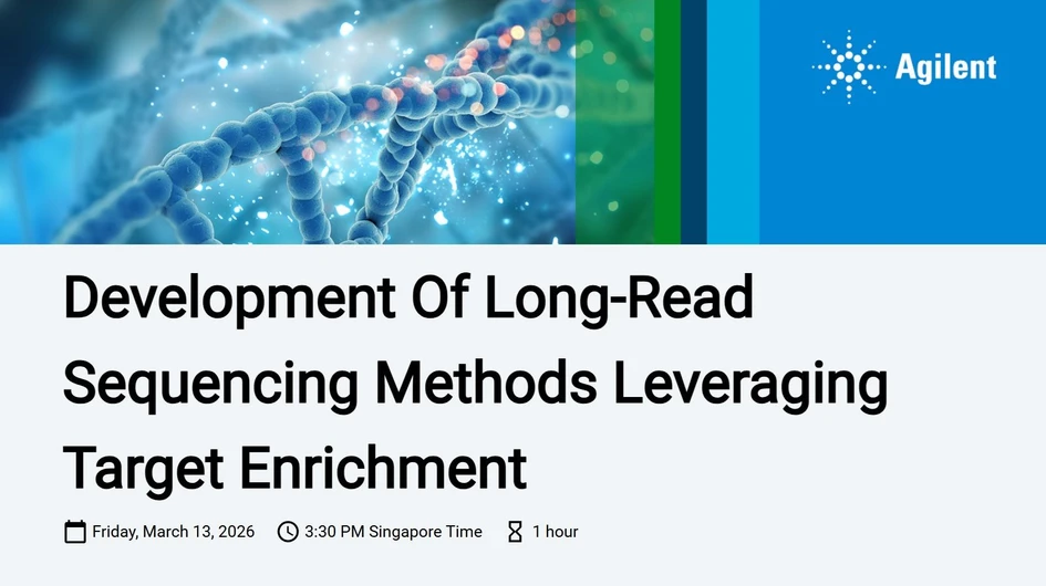 Agilent Technologies: Development Of Long-Read Sequencing Methods Leveraging Target Enrichment