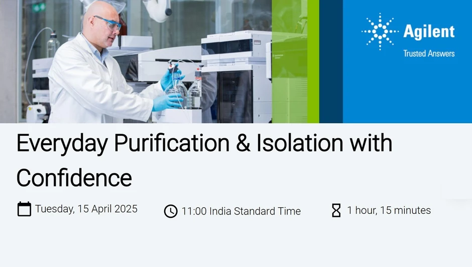 Agilent Technologies: Everyday Purification & Isolation with Confidence