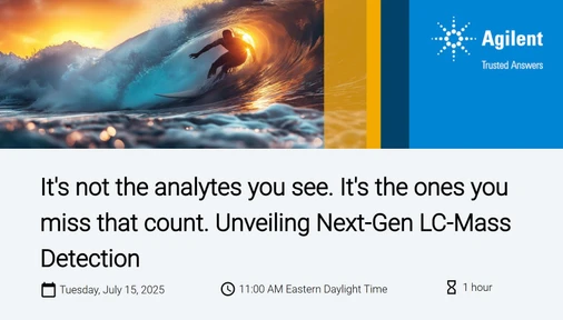 It's not the analytes you see. It's the ones you miss that count. Unveiling Next-Gen LC-Mass Detection