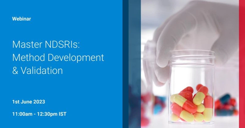 Agilent Technologies: Nitrosamines - The LC/MS Edge | Master NDSRIs: Method Development & Validation
