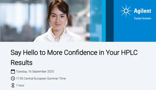 Say Hello to More Confidence in Your HPLC Results