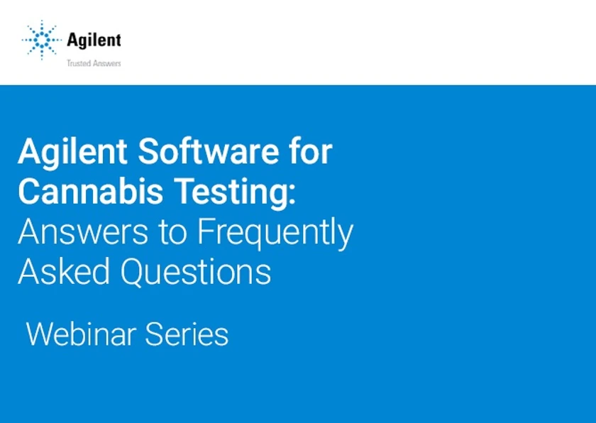 Agilent Technologies: Software for Cannabis Testing