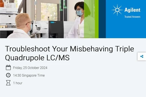Troubleshoot Your Misbehaving Triple Quadrupole LC/MS