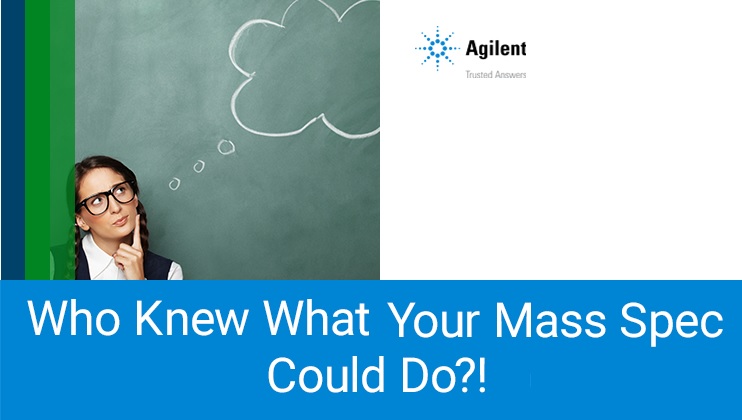 Agilent Technologies: How to set MS Scan Parameters for your LCMS Experiment