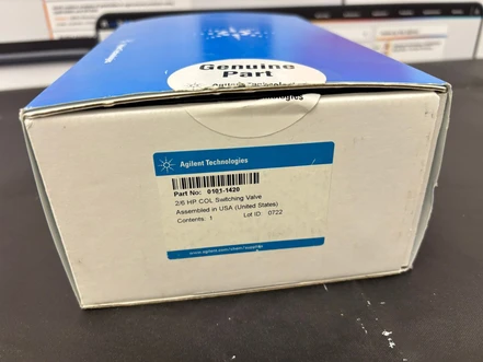 Agilent vysokotlaký přepínací ventil pro termostaty HPLC kolon, 0101-1420 (Testováno)