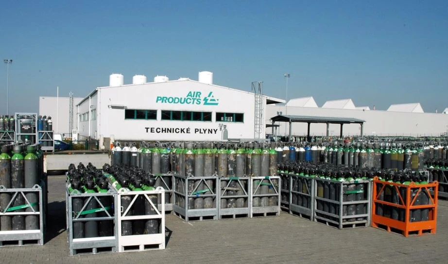 Air Products: Technické plyny v tlakových lahvích
