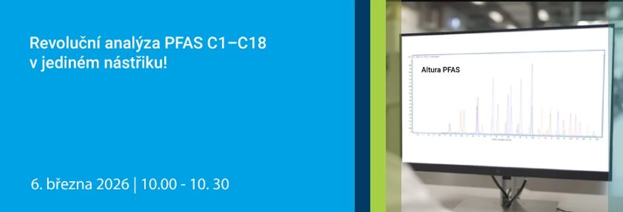 Altium - Agilent webinář: Revoluční analýza PFAS C1 – C18 v jediném nástřiku!