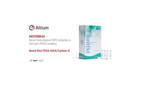 Altium - Bond Elut: Nový standard v PFAS analýze