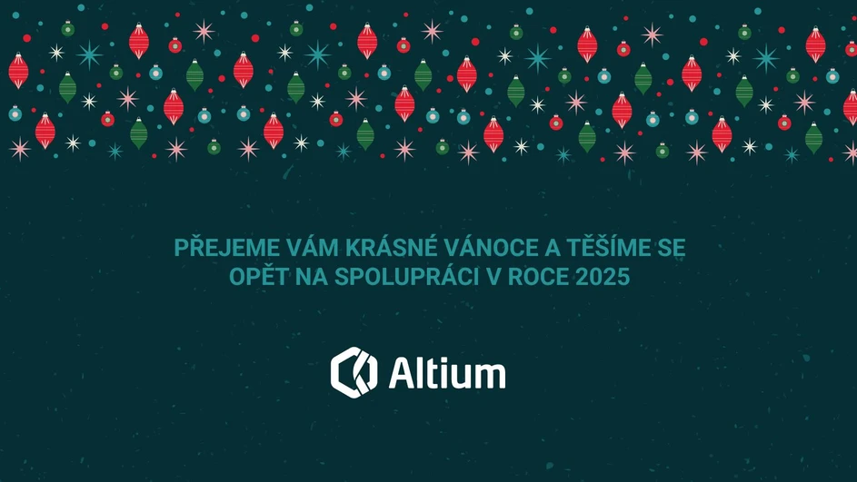 Altium: Krásné Vánoce vám přeje Altium