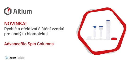 Rychlé a efektivní čištění vzorků pro analýzu biomolekul (AdvanceBio Spin Columns)