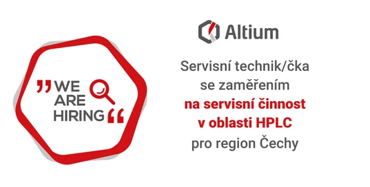 SERVISNÍ TECHNIK/ČKA se zaměřením na oblast HPLC od Agilent Technologies