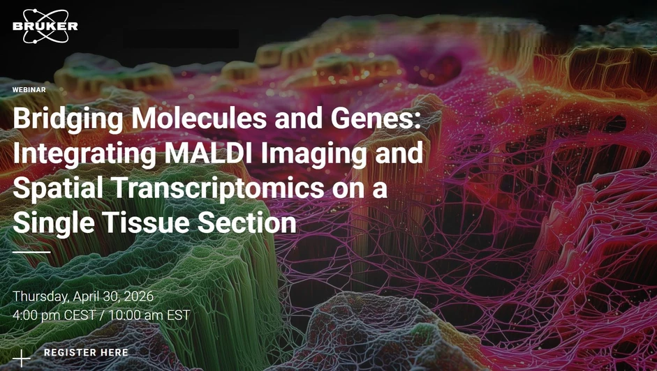 Bruker: Bridging Molecules and Genes: Integrating MALDI Imaging and Spatial Transcriptomics on a Single Tissue Section