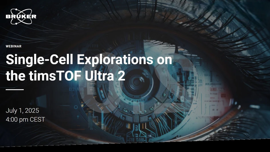Bruker: Single-Cell Explorations on the timsTOF Ultra 2