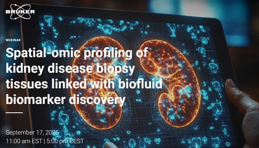  Webinar Spatial-omic profiling of kidney disease biopsy tissues linked with biofluid biomarker discovery
