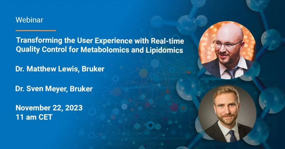 Bruker: Transforming the User Experience with Real-time Quality Control for Metabolomics and Lipidomics