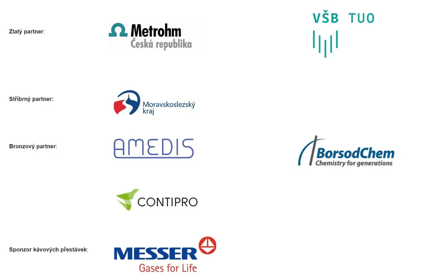 ČSCH/SCHS: Hlavní partneři 76. Sjezdu chemiků