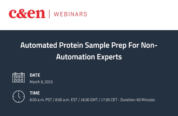 C&EN: Automated Protein Sample Prep For Non-Automation Experts