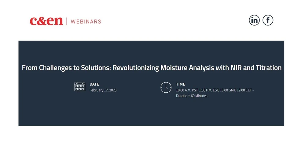 C&EN: From Challenges to Solutions: Revolutionizing Moisture Analysis with NIR and Titration