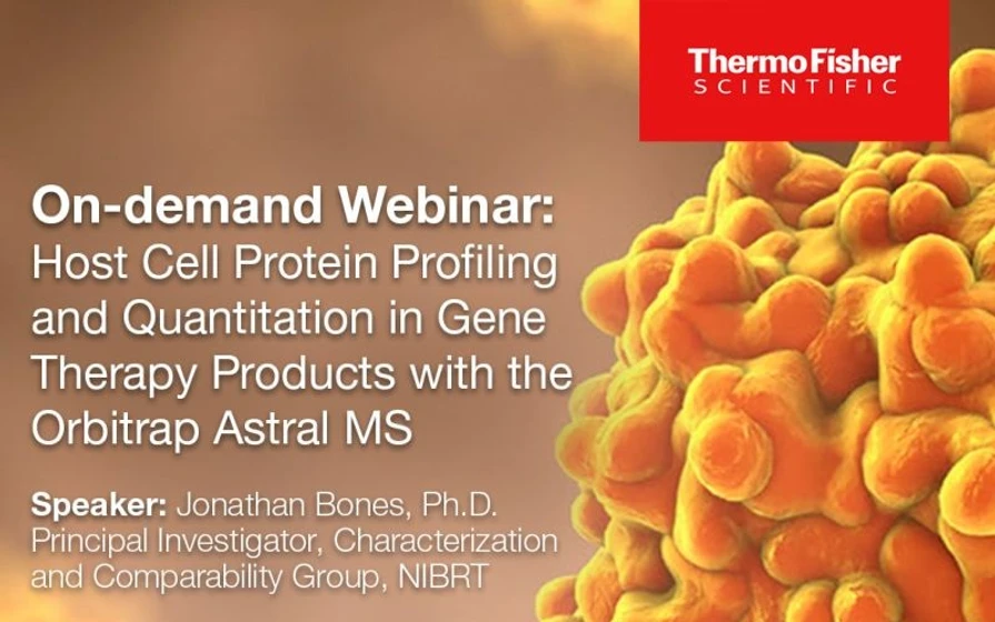 Chromatography & Mass Spectrometry: Host Cell Protein (HCP) Profiling and Quantitation in Gene Therapy Products with the Orbitrap Astral Mass Spectrometer