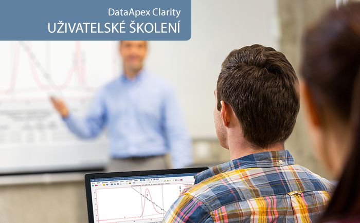 DataApex uživatelské školení Clarity Chromatografický Software