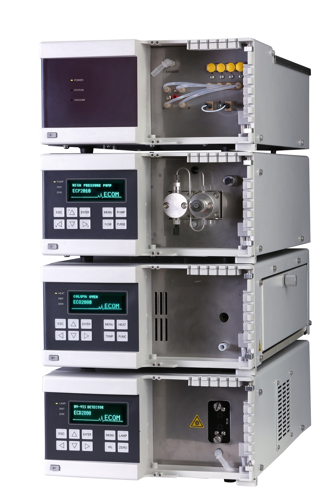 ECOM ECS01 HPLC systém (gradient, termostat, UV-Vis)