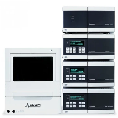 ECOM ECS06 gradientový analytický HPLC systém