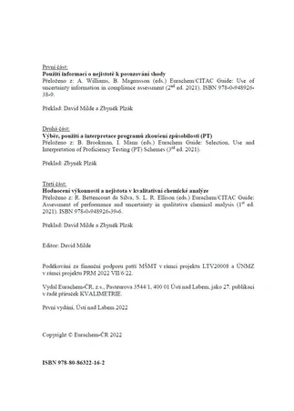 Kvalimetrie 27 - Řada příruček pro laboratoře