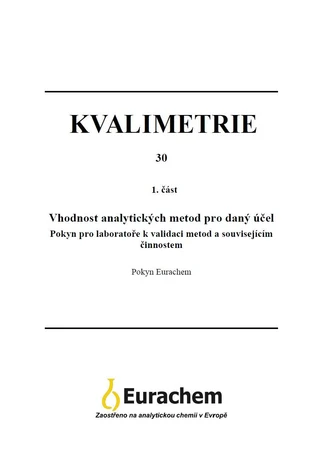Kvalimetrie 30 - Validace postupů měření