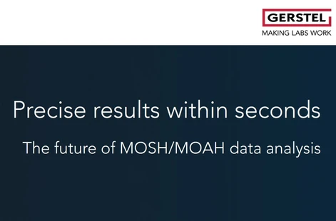 Precise results within seconds  The future of MOSH/MOAH data analysis