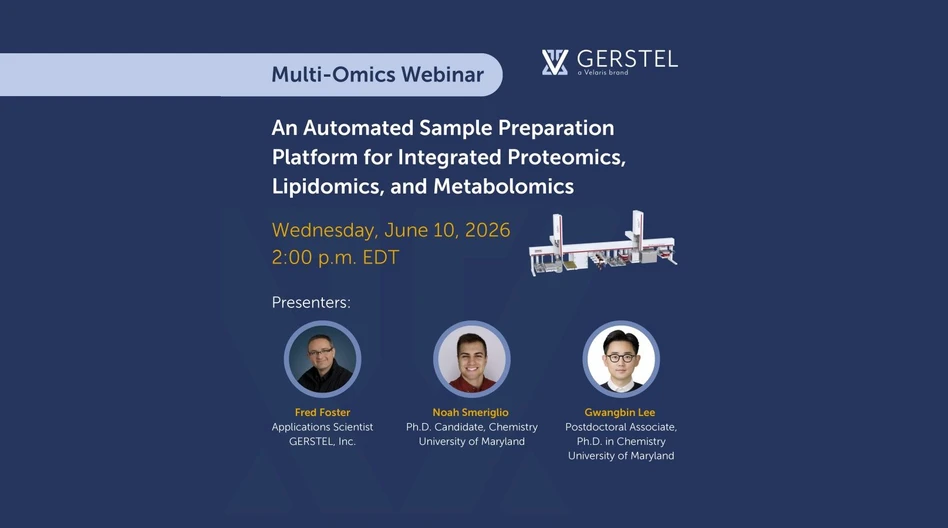 GERSTEL: An Automated Sample Preparation Platform for Integrated Proteomics, Lipidomics, and Metabolomics