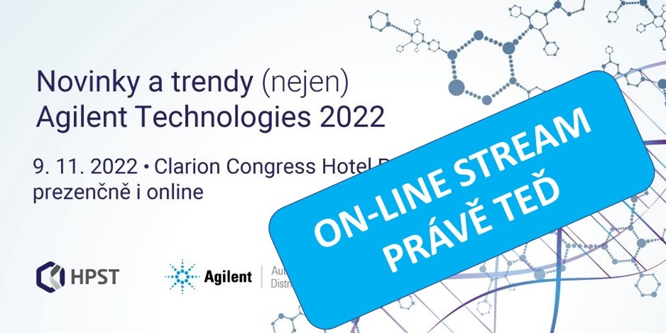 HPST: On-line: Novinky a trendy (nejen) Agilent Technologies 2022 (HPLC, LC/MS)