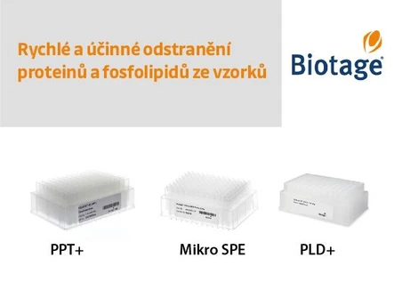 PPT+, PLD+ a Microelute produkty BIOTAGE– od základů k aplikaci