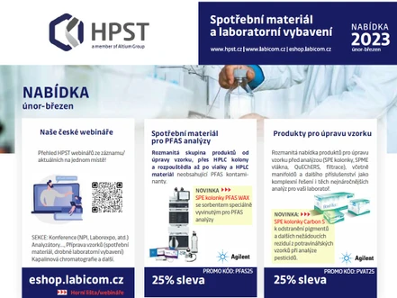 Představujeme akční slevy (pouze do konce března) a novinky ve spotřebním materiálu