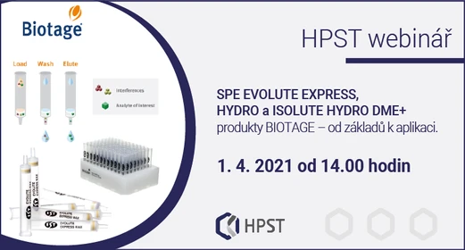 SPE EVOLUTE EXPRESS, HYDRO a ISOLUTE HYDRO DME+ (od základů k aplikaci)