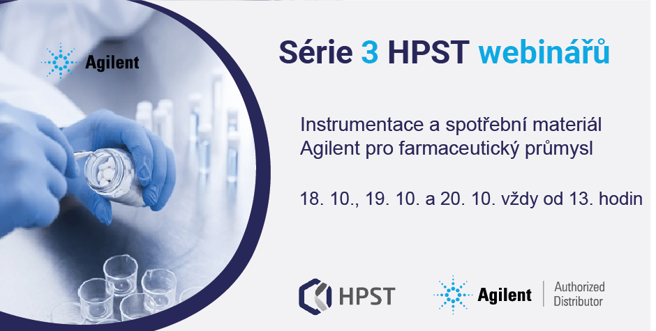 HPST: Instrumentace a spotřební materiál Agilent pro farmaceutický průmysl - Den 3