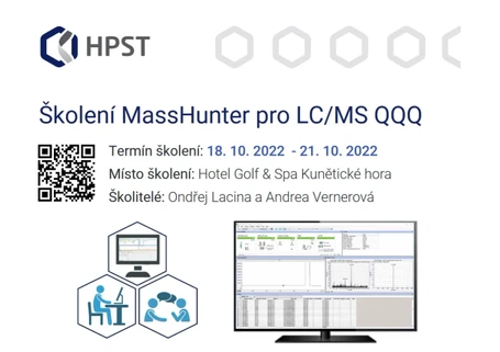 HPST školení MassHunter pro LC/MS QQQ
