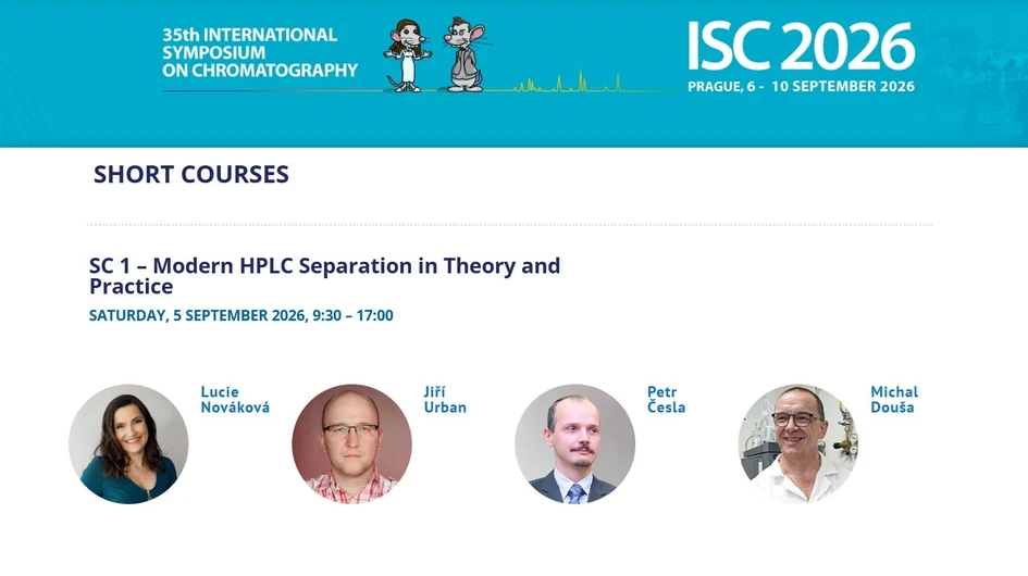 <p>International Symposium on Chromatography: ISC 2026 Short Course 1 - Modern HPLC Separation in Theory and Practice</p>